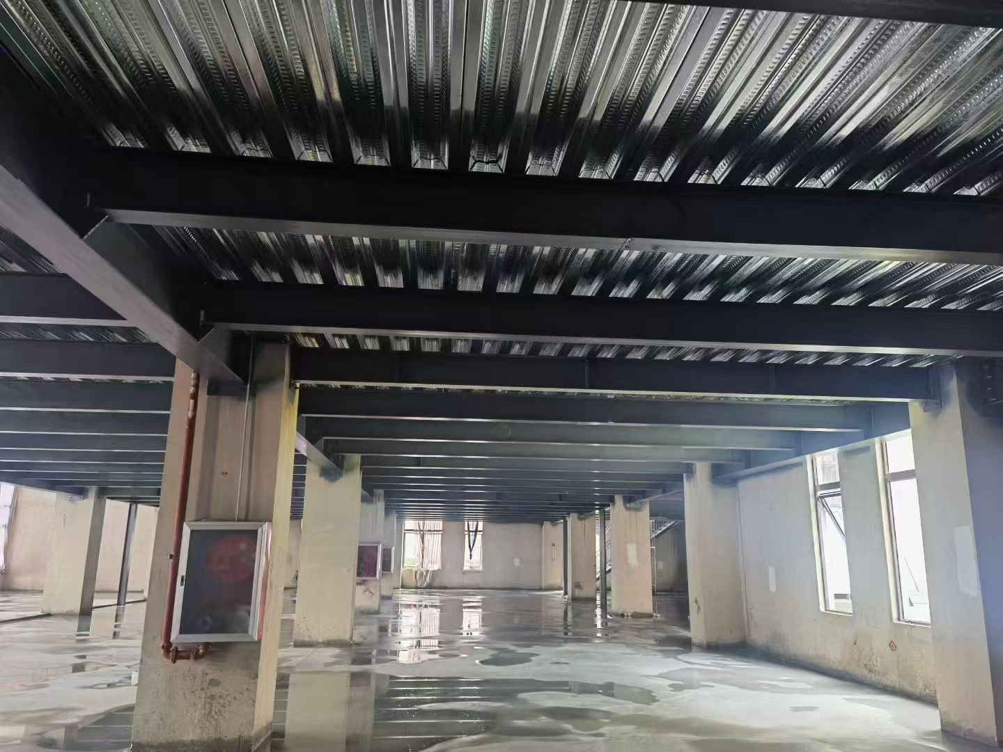 廠房鋼結構平臺搭建圖片