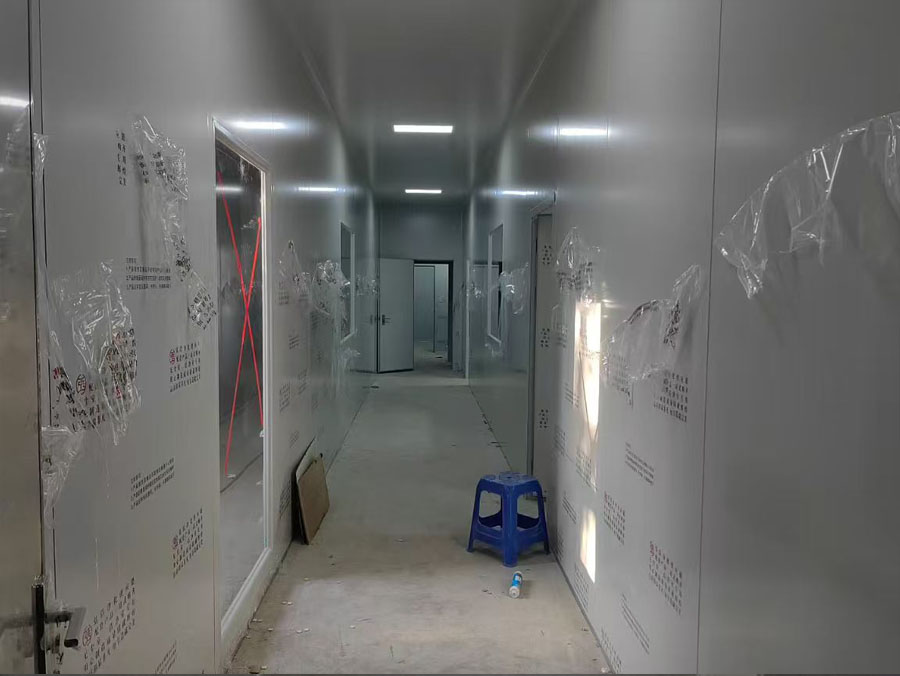 凈化廠房裝修施工圖片