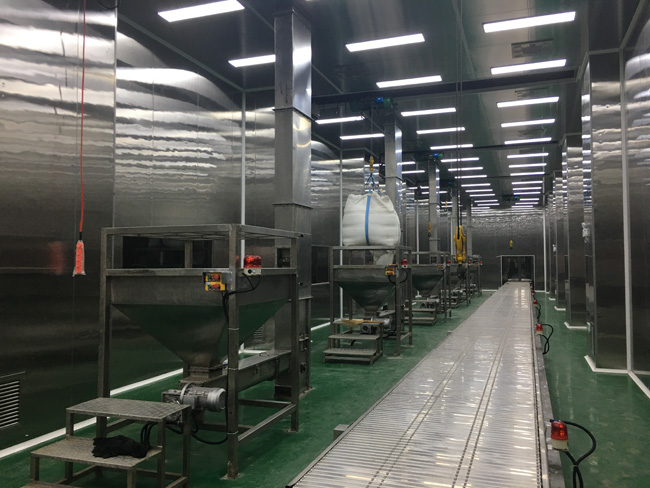 上海食品廠凈化車(chē)間裝修工程