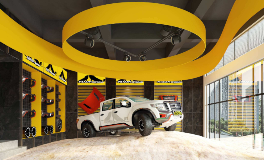 汽車(chē)維修改裝店裝修設(shè)計(jì)